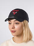 Бейсболка MITCHELL NESS арт. HD10409-CBUBLCK Chicago Bulls NBA (черный)